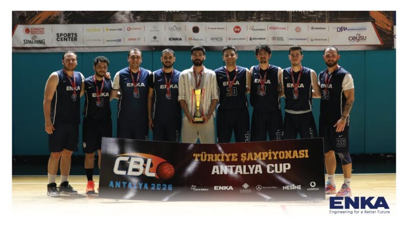 ENKA Basketbol Takımımız bronz madalyanın ve 3’üncülük kupasının sahibi olmuştur