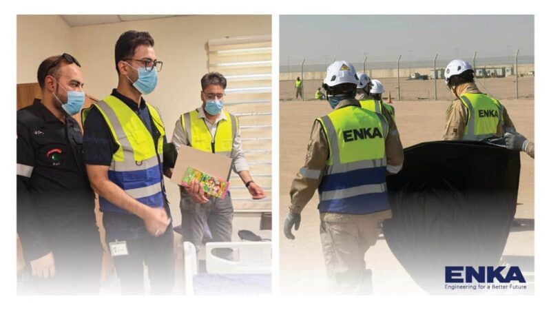 ENKA, Irak'taki AGUP2 Projesinde Çevre ve Toplumsal Katkı Girişimlerini Başlattı