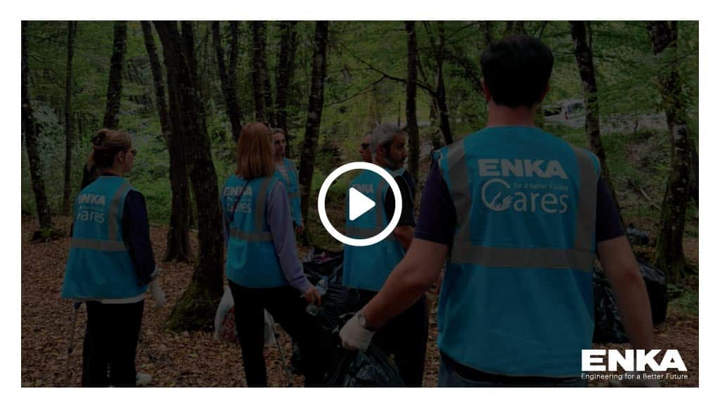 ENKA Gönüllülerinden Kemerburgaz’da Orman Temizliği