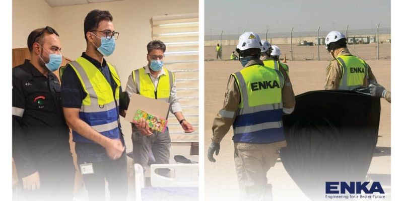 ENKA, Irak’taki AGUP2 Projesinde Çevre ve Toplumsal Katkı Girişimlerini Başlattı