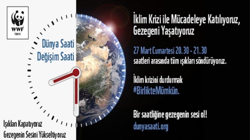 27 Mart Cumartesi Dünya Saati Etkinliği