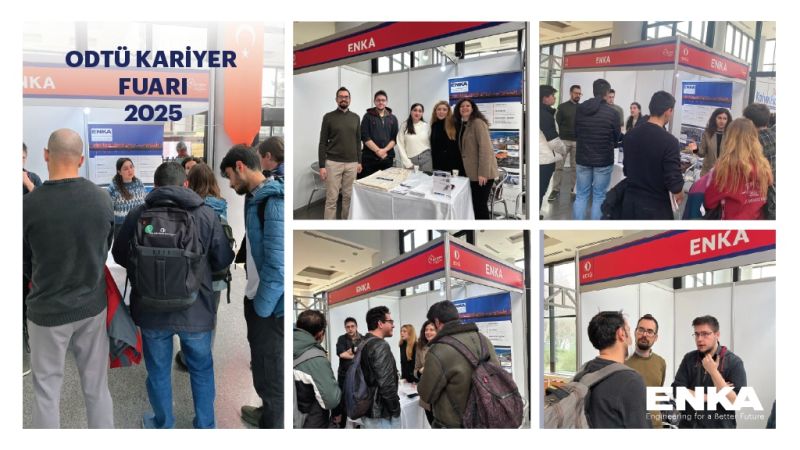 ENKA olarak ODTÜ’de Kariyer Fuarına katıldık