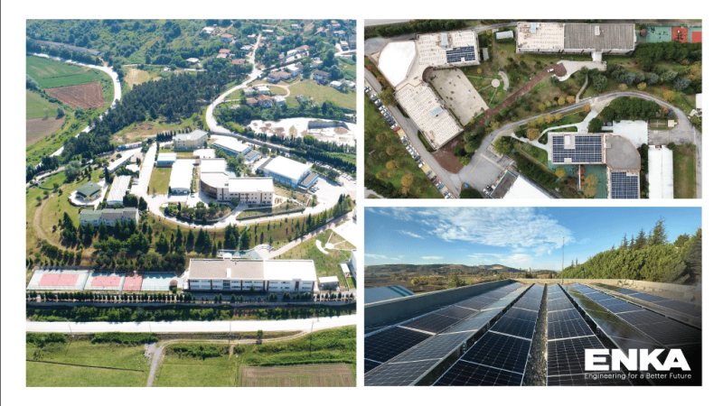ENKA Adapazarı Okullarında Güneş Enerjisi Santrali