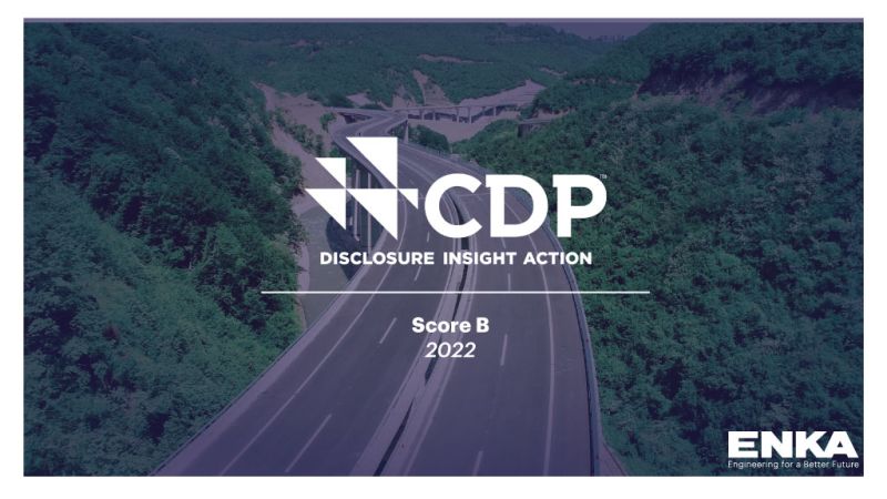 ENKA, CDP 2022 İklim Değişikliği ve Su Güvenliği başlıklarında B skorunu aldı