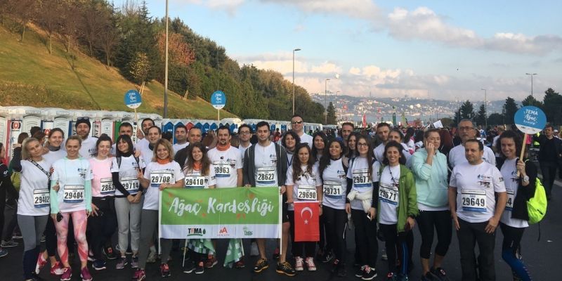 ENKA CORPORATE RUNNERS AT THE 40th ISTANBUL MARATHON