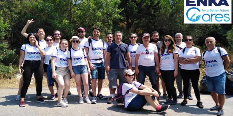 Environmental Cleaning Project of ENKA Volunteers in Kınalıada