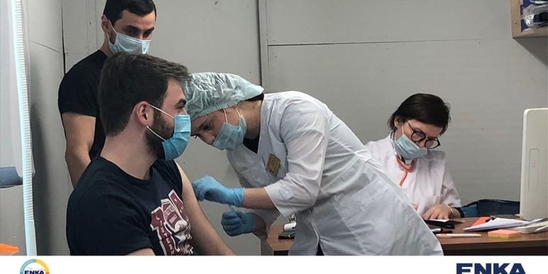 Вакцинация «Спутником V» сотрудников проекта бизнес-центра ТАИФ