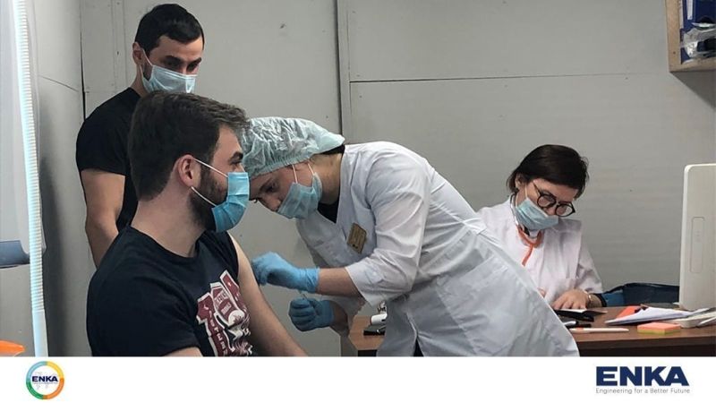 TAIF İş Merkezi Projesi Çalışanları ‘’Sputnik-V’’ ile Aşılanmaya Başlanmıştır