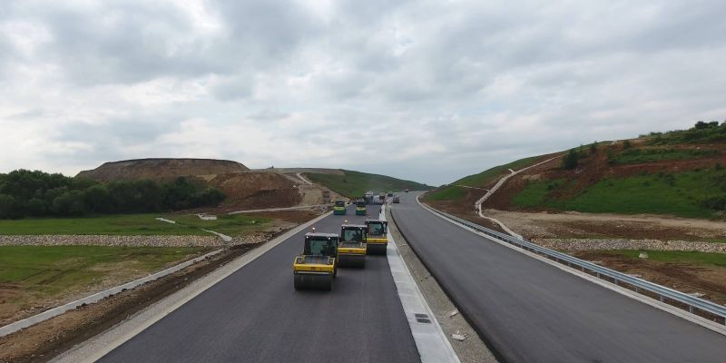 Строительные работы на проекте Приштина — Хани-и-Элезит Трасса №6 выполнены на 75%