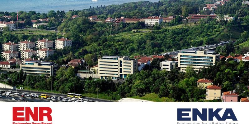 ENKA, 2021 yılında yayımlanan ENR ‘Dünyanın En Büyük 250 Uluslararası Müteahhit Firmaları’ listesinde ilk 100 şirket arasında