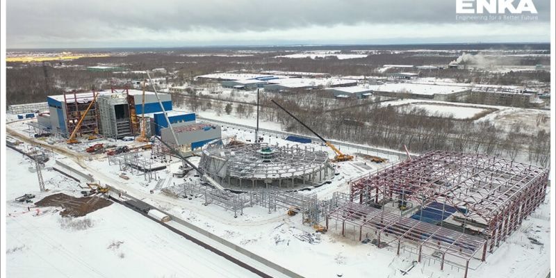 The progress of Kazan 250 MW CCPP Project as of December 2021