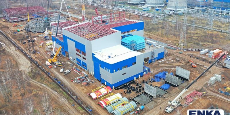The progress of Kazan 250 MW CCPP Project as of November 2021