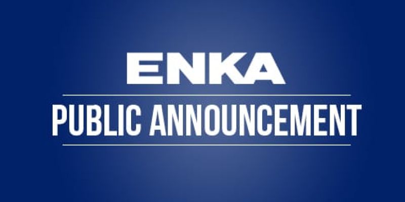Kamuoyuna Duyuru – 29 Mart 2022