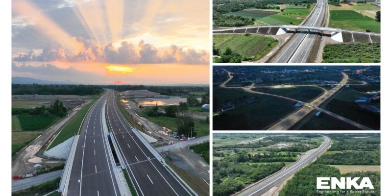 СП ЭНКА-Бектель открыло новый 28,7-километровый участок автомагистрали «Моравский коридор»