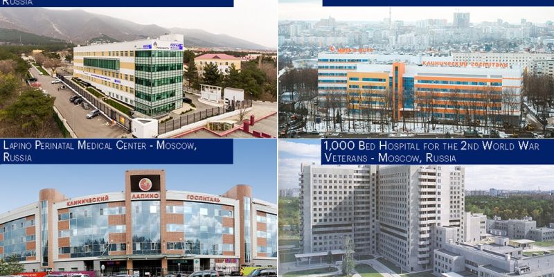 Rusya’da ENKA Hastane Projeleri