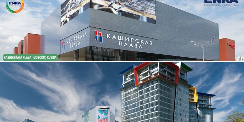 ENKA Projects with Russian Green Building Certification in Russia