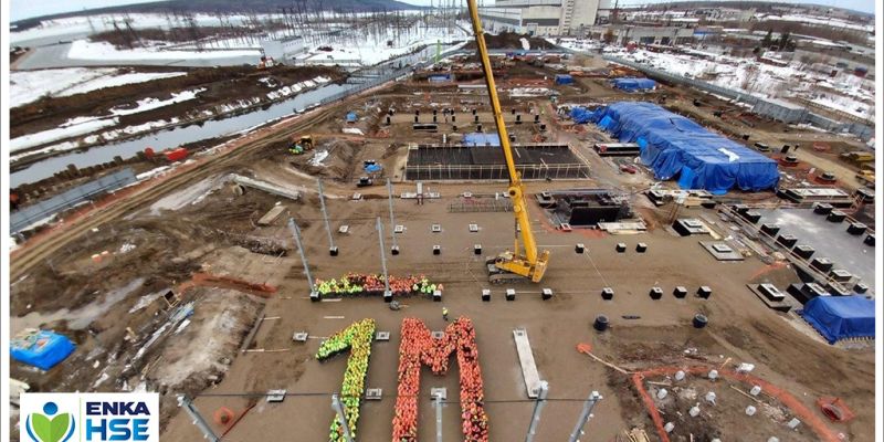 В проекте Заинской электростанции было достигнуто 1 млн. человеко-часов без происшествий с временной потерей трудоспособности