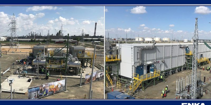 Progress of Core Substation ME&I Installation Project in Tengiz