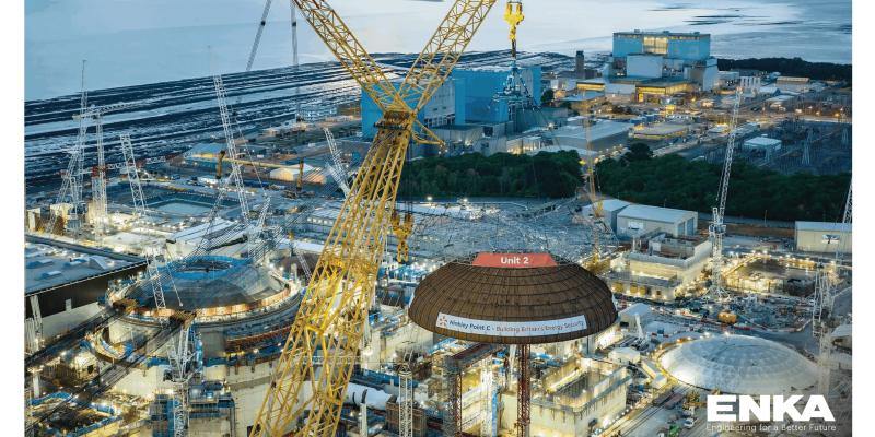 Birleşik Krallık’ta Hinkley Point C Nükleer Santrali Projesinin Eylül 2025 İtibarıyla İlerlemesi