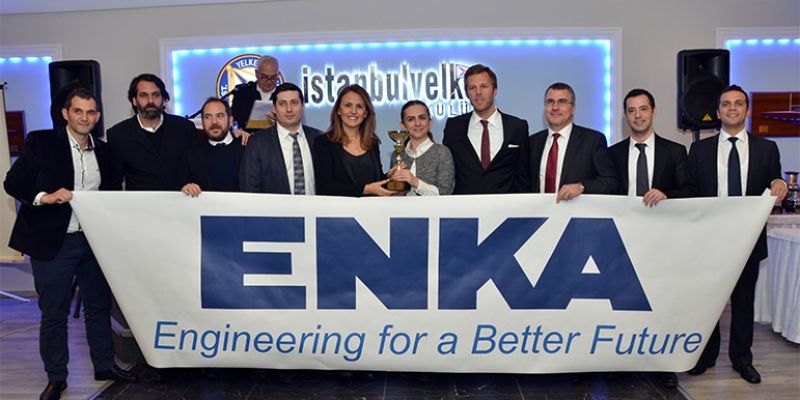 ENKA Yelken Takımı 2016 İYK Trofesinde Birinci Oldu