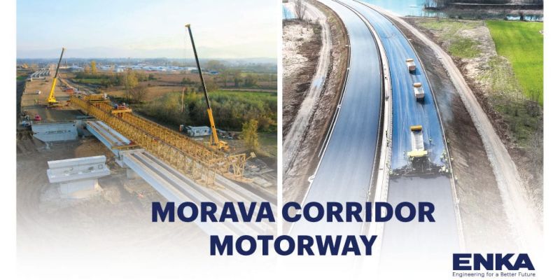 Progress of the Morava Corridor Motorway Project as of March 2023