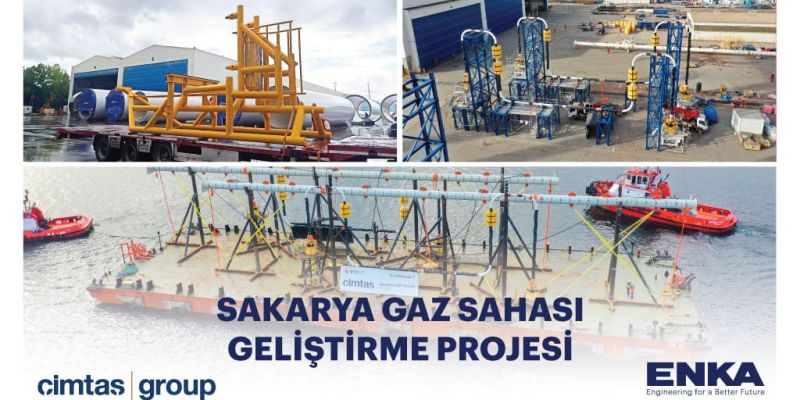 Çimtaş Gemi faaliyetleri Türkiye Petrolleri-Sakarya Gaz Sahası Geliştirme Projesi icin