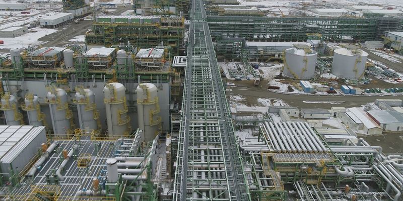 The progress of 3GP ME&I Installation works in Tengiz as of March 2021