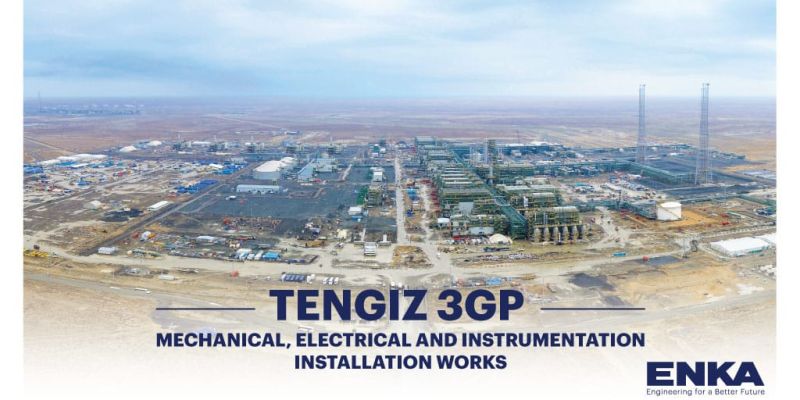 3GP Mekanik, Elektrik ve Enstrümantasyon Montaj İşleri Projesi’nin Aralık 2022 İtibarıyla İlerlemesi
