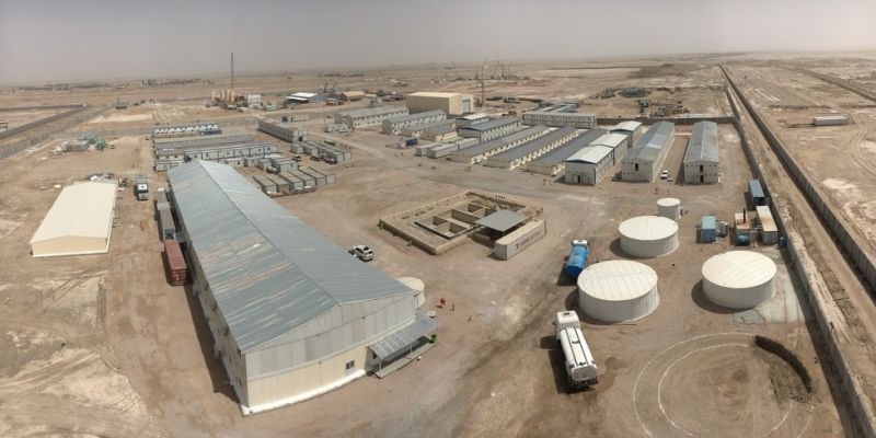 The mobilization realization rate of 85% was achieved on Samawa CCPP in Iraq