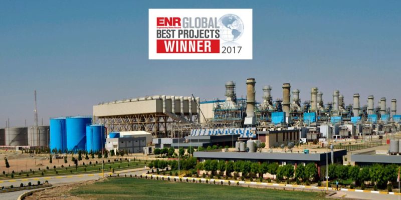EPC Проект Компании «ЭНКА» Получил Премию «Глобальный Проект Года» журнала ENR