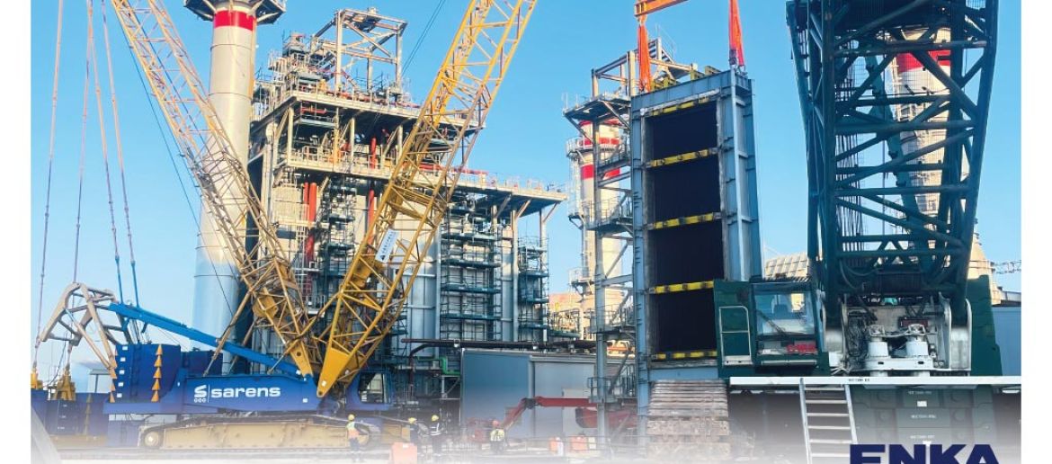 Temane Enerji Santrali’nde İlk HRSG Modülünün Kaldırma Operasyonu Tamamlandı