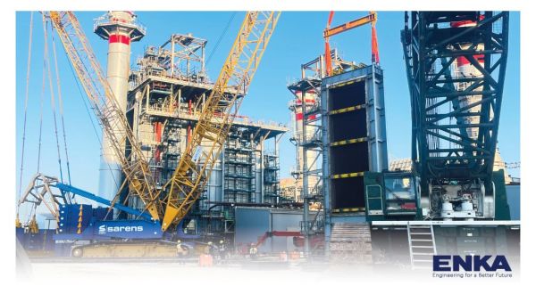 First HRSG Module Lifted at Temane Power Plant