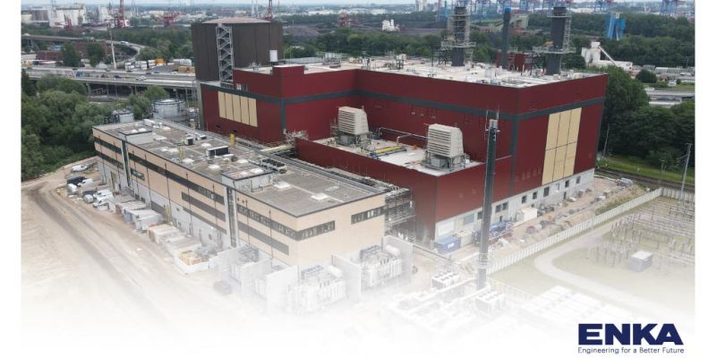 Almanya’daki Dradenau Kombine Isı ve Güç Santrali Projesinde İlerleme