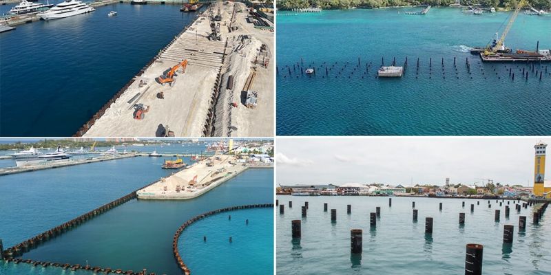 Nassau Cruise Port – Marine Works at Prince George Wharf Project Progress