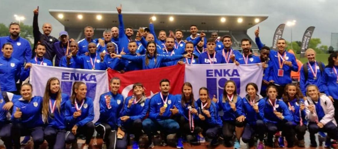 ENKA Spor Atletizm Takımı Avrupa’nın Zirvesinde