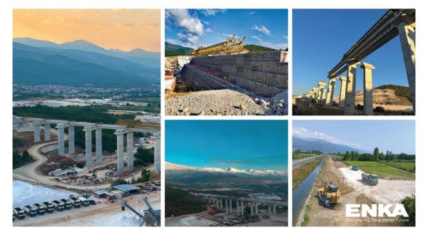 Koridor 8 & 10d Otoyolu Projesinin Eylül 2025 itibarıyla İlerlemesi