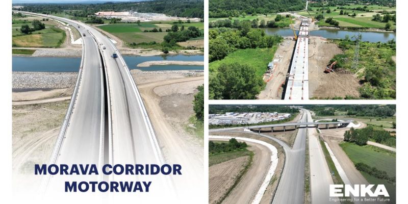 Progress of Morava Corridor Motorway Project as of early July 2025