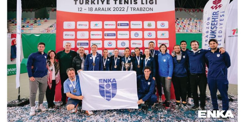 ENKA Sports Club Tennis Team is the Champion in the Women’s and Men’s Categories in the Turkish Tennis League!