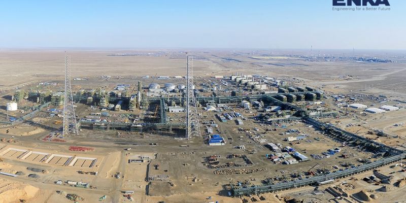 The progress of 3GP ME&I Installation Project in Tengiz as of October 2021